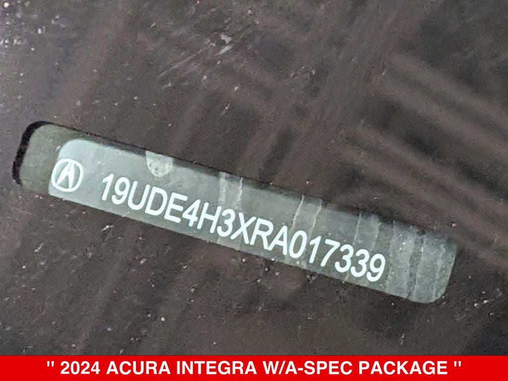 2024 Acura Integra A-Spec Package