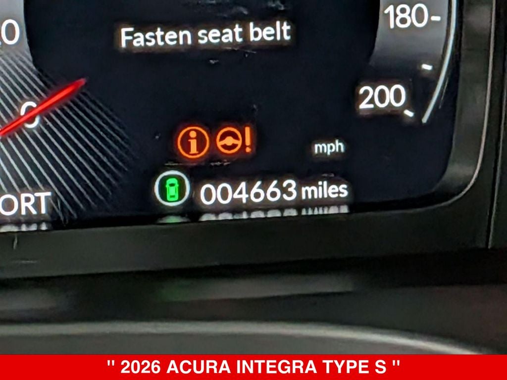 2026 Acura Integra Type S