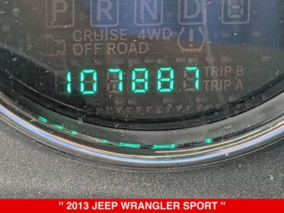 2013 Jeep Wrangler Sport