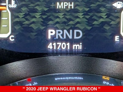 2020 Jeep Wrangler Rubicon