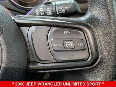 2020 Jeep Wrangler Unlimited Sport
