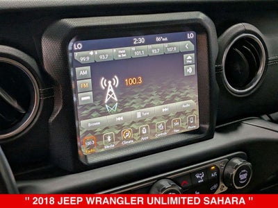 2018 Jeep Wrangler Unlimited Sahara