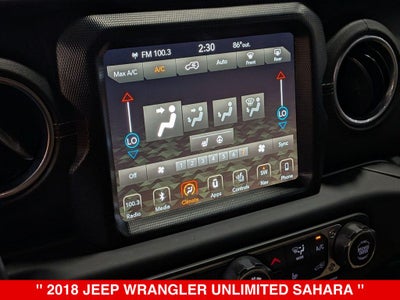 2018 Jeep Wrangler Unlimited Sahara