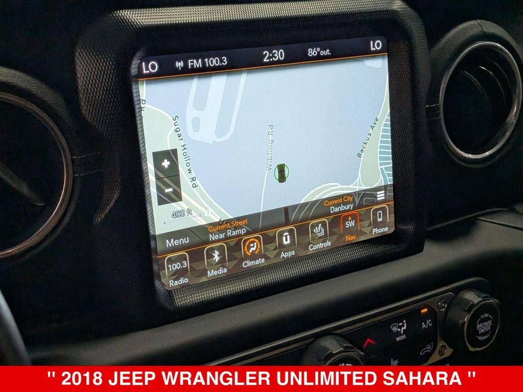 2018 Jeep Wrangler Unlimited Sahara
