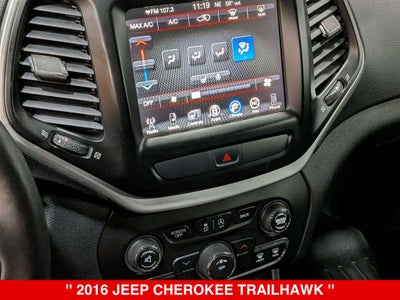 2016 Jeep Cherokee Trailhawk