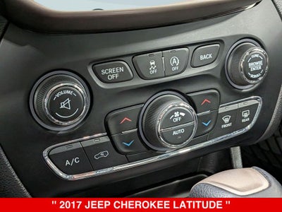 2017 Jeep Cherokee Latitude