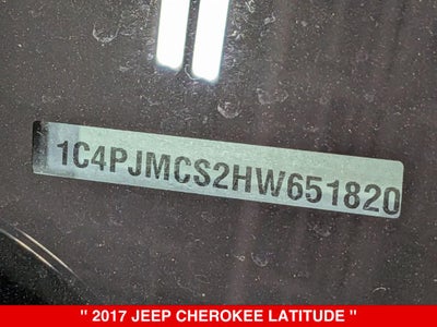 2017 Jeep Cherokee Latitude