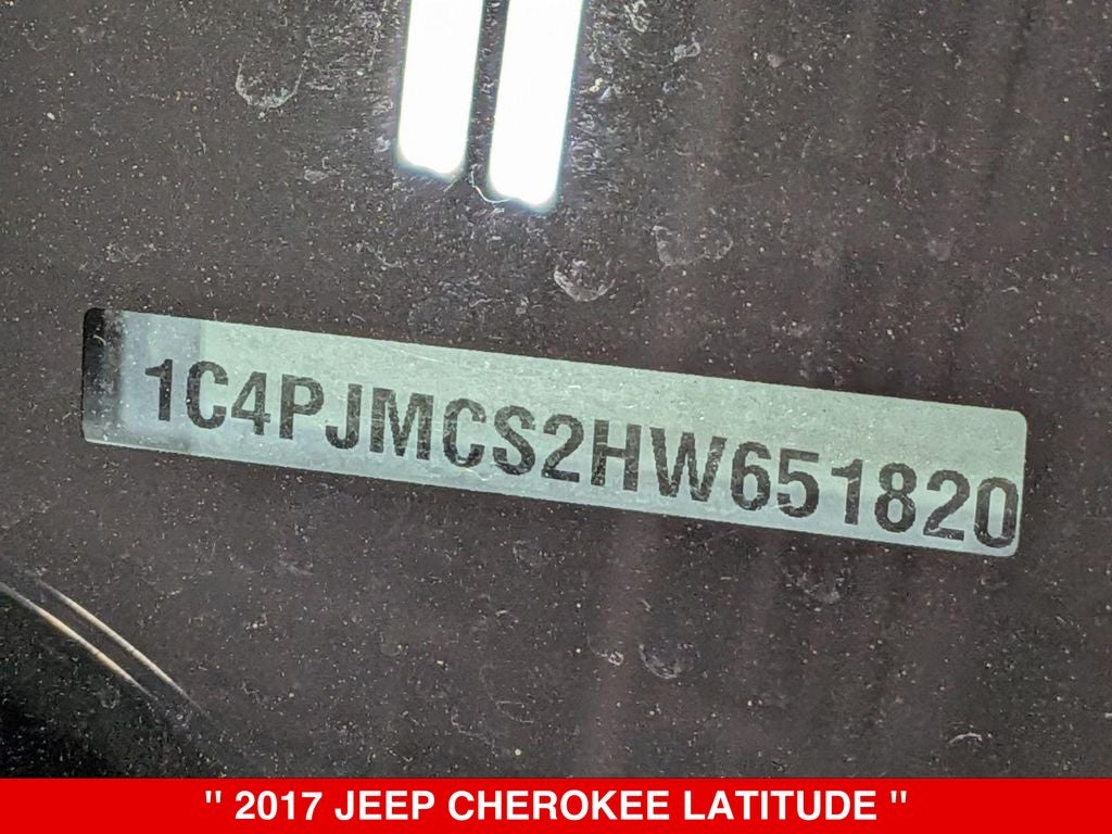 2017 Jeep Cherokee Latitude