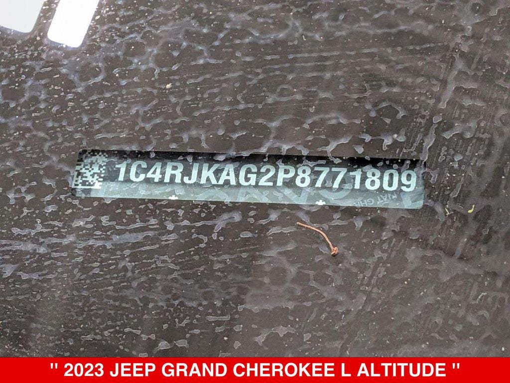 2023 Jeep Grand Cherokee L Altitude