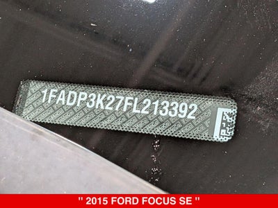 2015 Ford Focus SE
