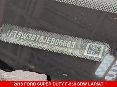 2018 Ford F-350SD Lariat