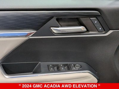 2024 GMC Acadia Elevation