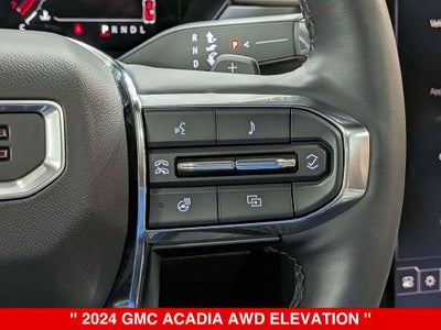 2024 GMC Acadia Elevation
