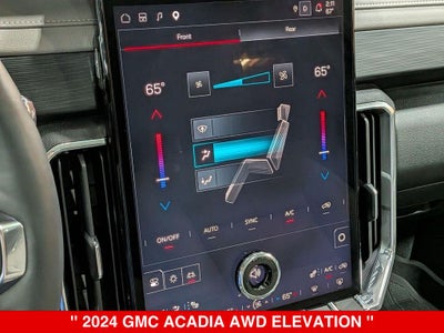 2024 GMC Acadia Elevation