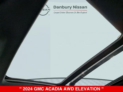 2024 GMC Acadia Elevation