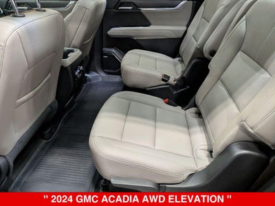 2024 GMC Acadia Elevation