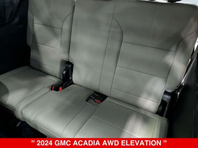2024 GMC Acadia Elevation