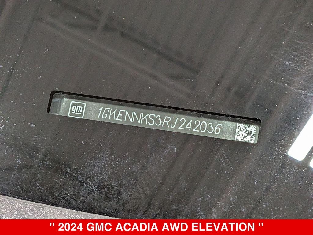 2024 GMC Acadia Elevation