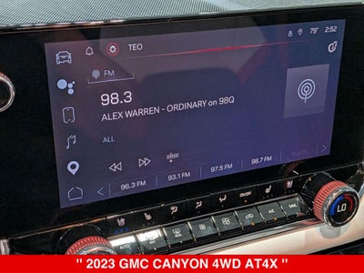 2023 GMC Canyon AT4X