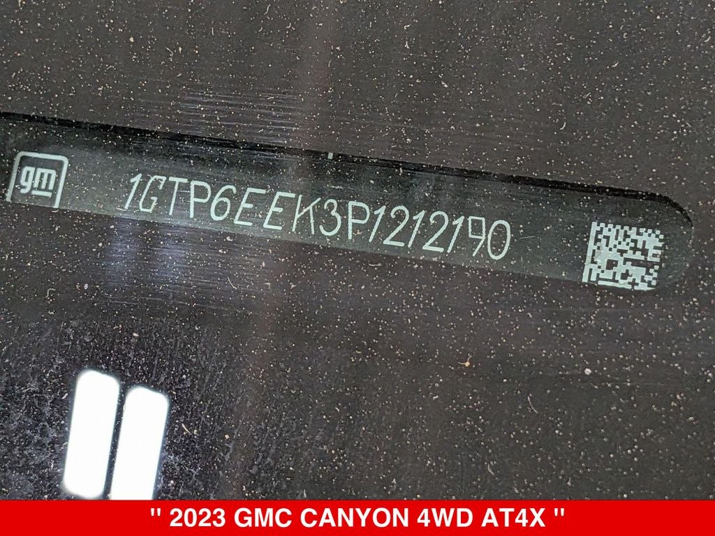 2023 GMC Canyon AT4X