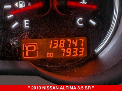 2010 Nissan Altima 3.5 SR