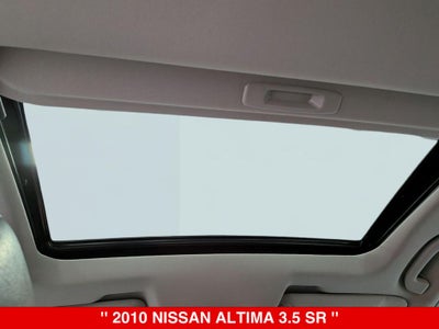 2010 Nissan Altima 3.5 SR