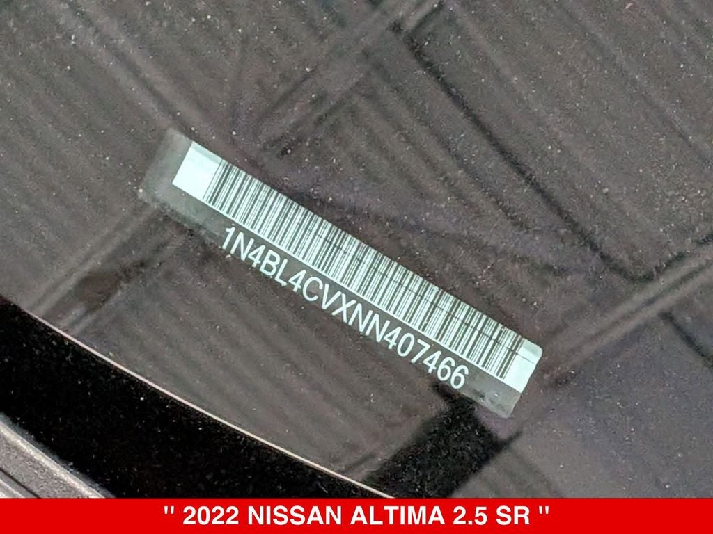 2022 Nissan Altima SR