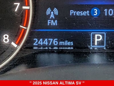 2025 Nissan Altima SV