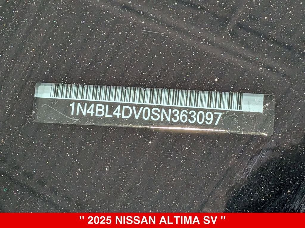 2025 Nissan Altima SV