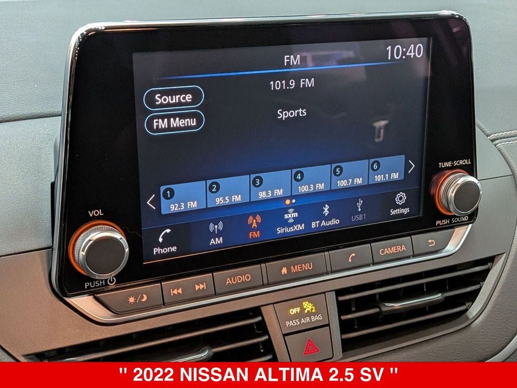 2022 Nissan Altima SV