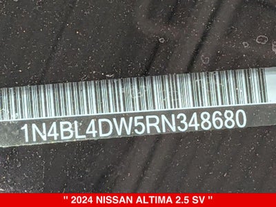 2024 Nissan Altima SV