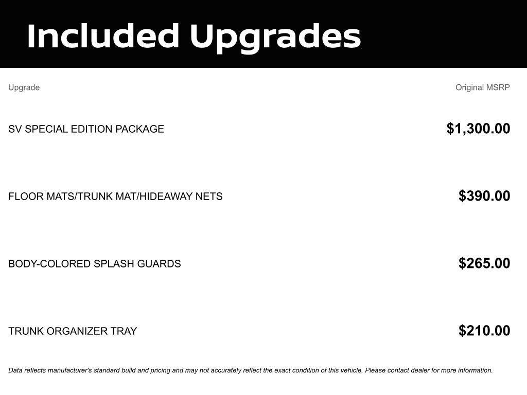 2026 Nissan Altima 2.5 SV