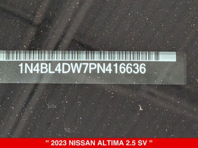 2023 Nissan Altima SV