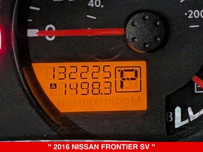 2016 Nissan Frontier SV