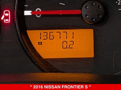2016 Nissan Frontier S