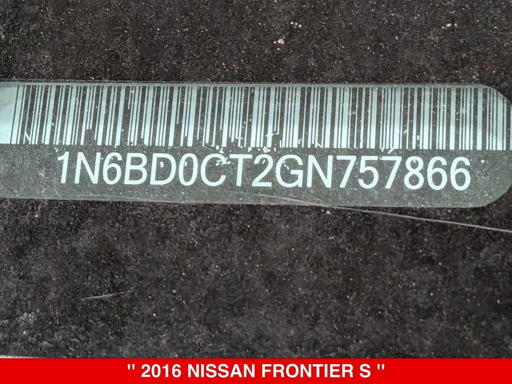 2016 Nissan Frontier S