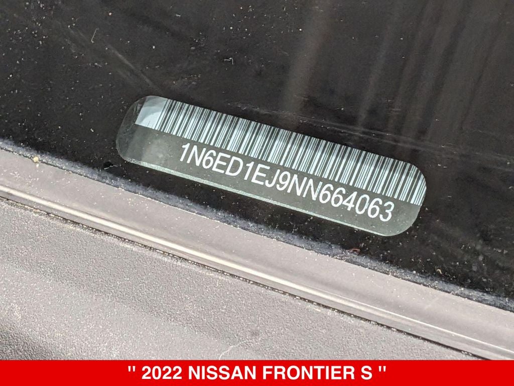 2022 Nissan Frontier Crew Cab S