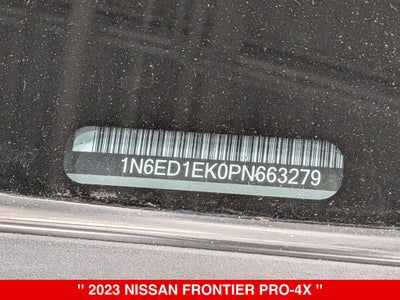 2023 Nissan Frontier Crew Cab PRO-4X®
