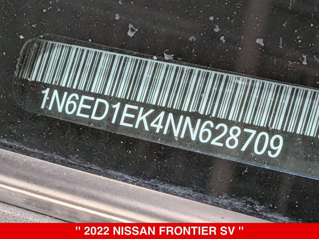 2022 Nissan Frontier Crew Cab SV