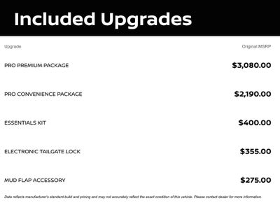 2025 Nissan Frontier Crew Cab PRO-4X®