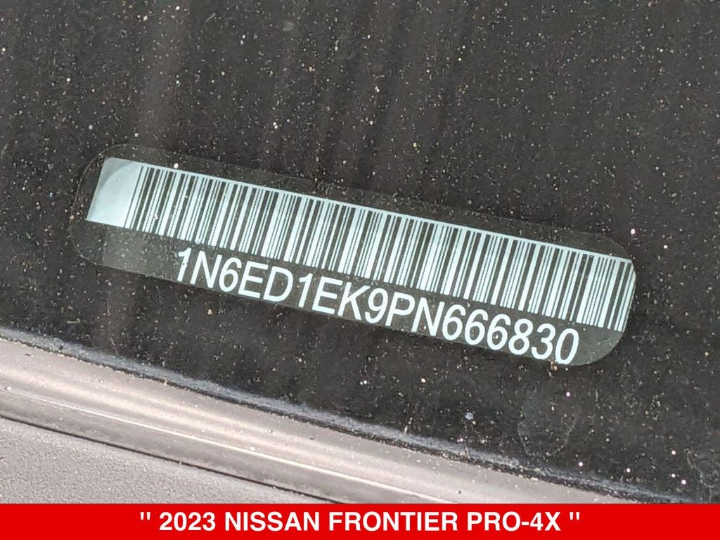 2023 Nissan Frontier Crew Cab PRO-4X®