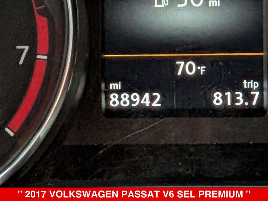 2017 Volkswagen Passat V6 SEL Premium