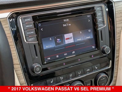 2017 Volkswagen Passat V6 SEL Premium