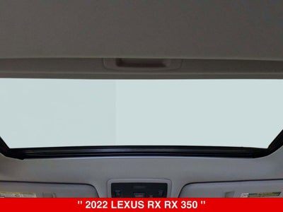 2022 Lexus RX 350