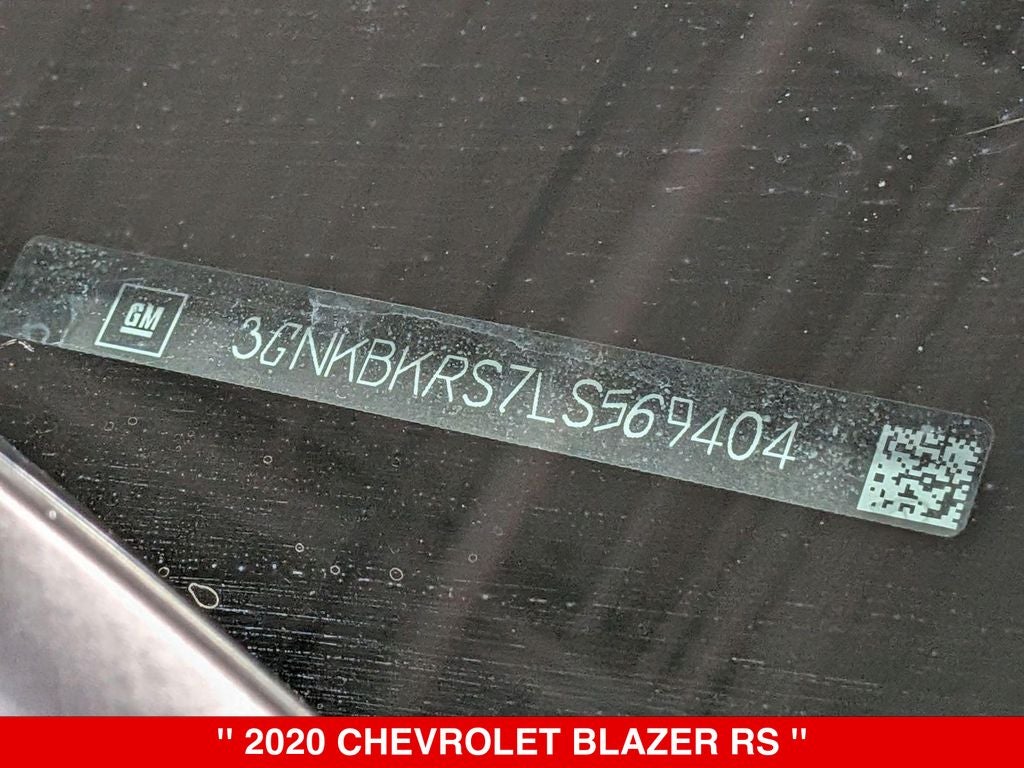 2020 Chevrolet Blazer RS