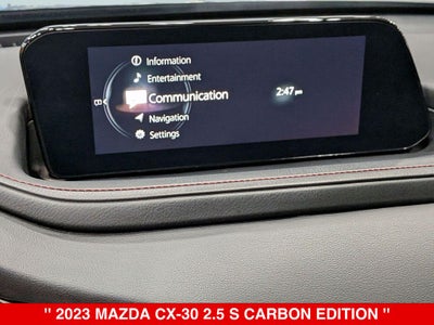 2023 Mazda Mazda CX-30 2.5 S Carbon Edition