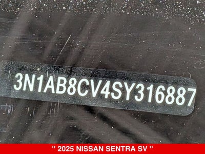 2025 Nissan Sentra SV
