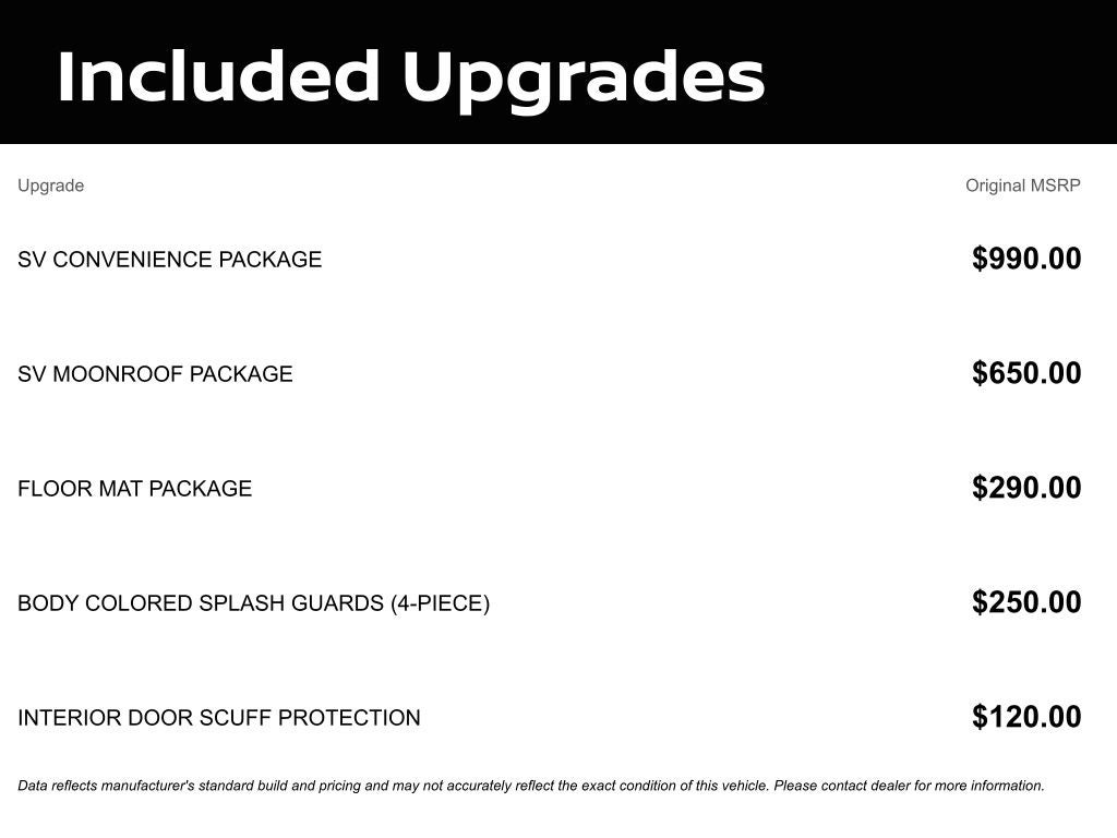 2026 Nissan Sentra SV