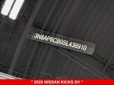 2025 Nissan Kicks SV