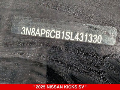 2025 Nissan Kicks SV